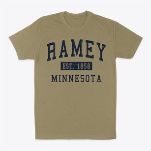 Ramey Minnesota Classic Established Classic Dad T-Shirt