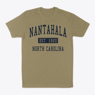 Nantahala North Carolina Classic Established Classic Dad T-Shirt