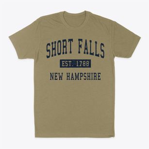 Short Falls New Hampshire Classic Established Classic Dad T-Shirt