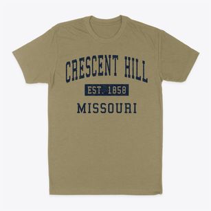 Crescent Hill Missouri Classic Established Classic Dad T-Shirt