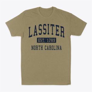 Lassiter North Carolina Classic Established Classic Dad T-Shirt