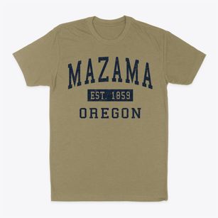 Mazama Oregon Classic Established Classic Dad T-Shirt