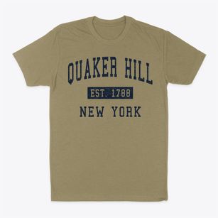 Quaker Hill New York Classic Established Classic Dad T-Shirt