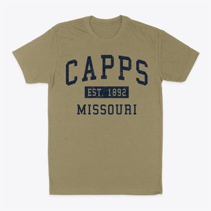 Capps Missouri Classic Established Classic Dad T-Shirt