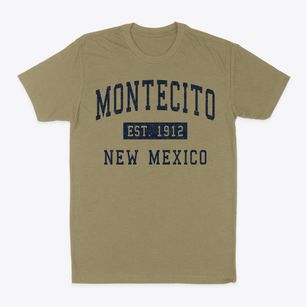 Montecito New Mexico Classic Established Classic Dad T-Shirt