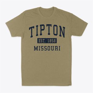 Tipton Missouri Classic Established Classic Dad T-Shirt