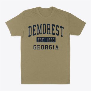 Demorest Georgia Classic Established Classic Dad T-Shirt