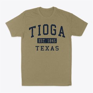 Tioga Texas Classic Established Classic Dad T-Shirt