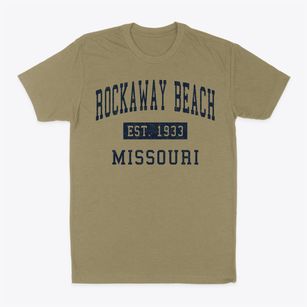 Rockaway Beach Missouri Classic Established Classic Dad T-Shirt