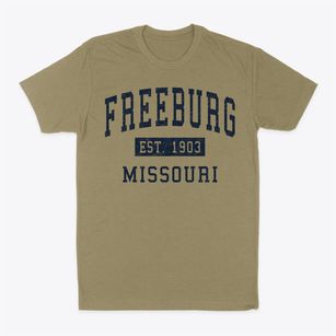 Freeburg Missouri Classic Established Classic Dad T-Shirt