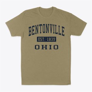 Bentonville Ohio Classic Established Classic Dad T-Shirt