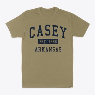 Casey Arkansas Classic Established Classic Dad T-Shirt