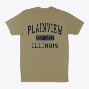 Plainview Illinois Classic Established Classic Dad T-Shirt
