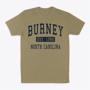 Burney North Carolina Classic Established Classic Dad T-Shirt
