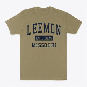 Leemon Missouri Classic Established Classic Dad T-Shirt