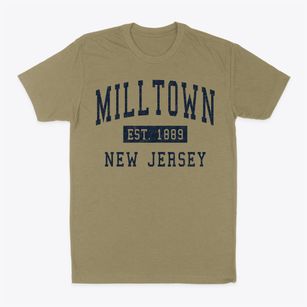 Milltown New Jersey Classic Established Classic Dad T-Shirt