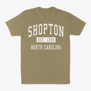 Shopton North Carolina Classic Established Classic Dad T-Shirt