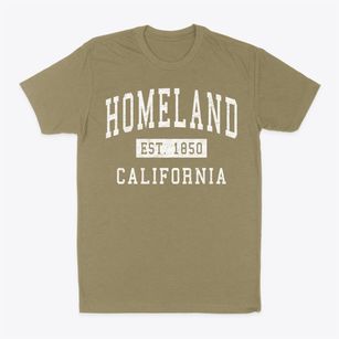 Homeland California Classic Established Classic Dad T-Shirt