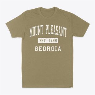 Mount Pleasant Georgia Classic Established Classic Dad T-Shirt