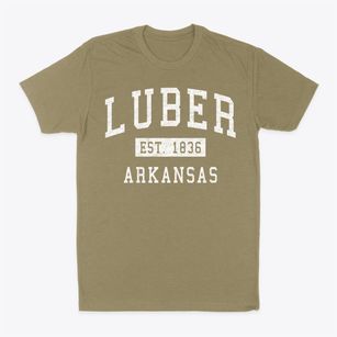 Luber Arkansas Classic Established Classic Dad T-Shirt