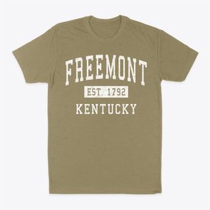 Freemont Kentucky Classic Established Classic Dad T-Shirt