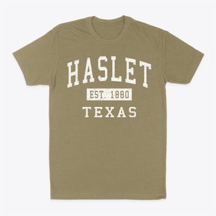 Haslet Texas Classic Established Classic Dad T-Shirt