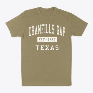 Cranfills Gap Texas Classic Established Classic Dad T-Shirt