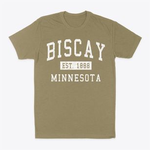Biscay Minnesota Classic Established Classic Dad T-Shirt