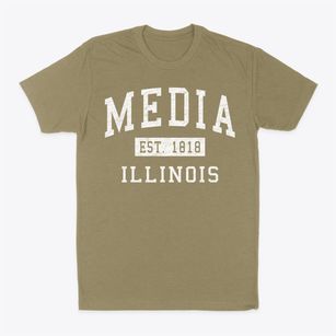 Media Illinois Classic Established Classic Dad T-Shirt