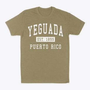 Yeguada Puerto Rico Classic Established Classic Dad T-Shirt