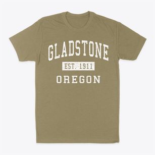 Gladstone Oregon Classic Established Classic Dad T-Shirt