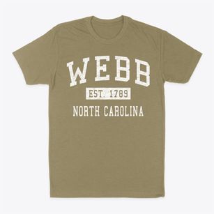 Webb North Carolina Classic Established Classic Dad T-Shirt