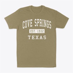 Cove Springs Texas Classic Established Classic Dad T-Shirt