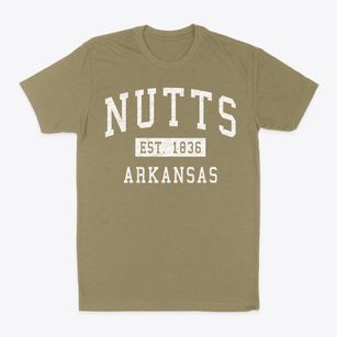 Nutts Arkansas Classic Established Classic Dad T-Shirt