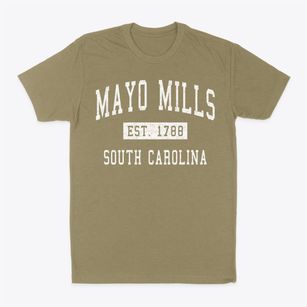 Mayo Mills South Carolina Classic Established Classic Dad T-Shirt