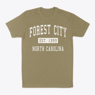 Forest City North Carolina Classic Established Classic Dad T-Shirt