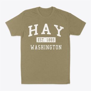 Hay Washington Classic Established Classic Dad T-Shirt
