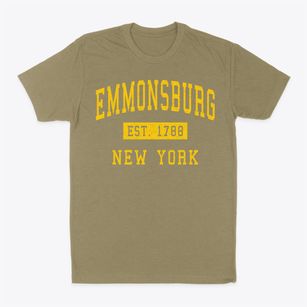 Emmonsburg New York Classic Established Classic Dad T-Shirt