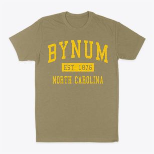 Bynum North Carolina Classic Established Classic Dad T-Shirt