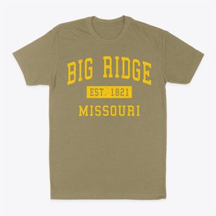 Big Ridge Missouri Classic Established Classic Dad T-Shirt