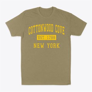 Cottonwood Cove New York Classic Established Classic Dad T-Shirt