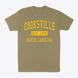 Cooksville North Carolina Classic Established Classic Dad T-Shirt