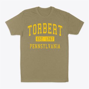 Torbert Pennsylvania Classic Established Classic Dad T-Shirt