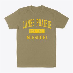 Lanes Prairie Missouri Classic Established Classic Dad T-Shirt