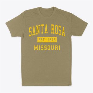 Santa Rosa Missouri Classic Established Classic Dad T-Shirt