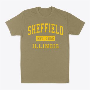 Sheffield Illinois Classic Established Classic Dad T-Shirt