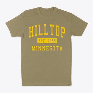 Hilltop Minnesota Classic Established Classic Dad T-Shirt