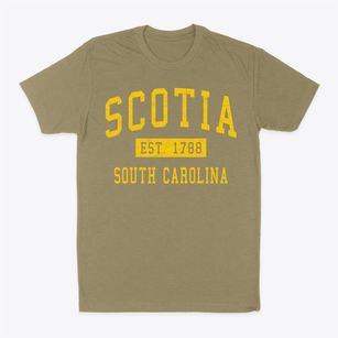 Scotia South Carolina Classic Established Classic Dad T-Shirt