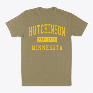 Hutchinson Minnesota Classic Established Classic Dad T-Shirt