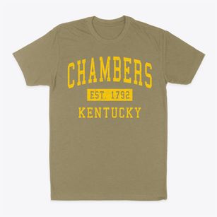 Chambers Kentucky Classic Established Classic Dad T-Shirt
